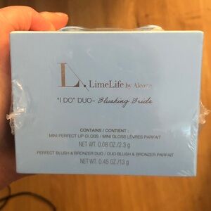 LimeLife by Alcone “I DO” DUO- Blushing Bride Makeup Set New Sealed Discontinued